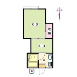 ２階南向き 原付相談